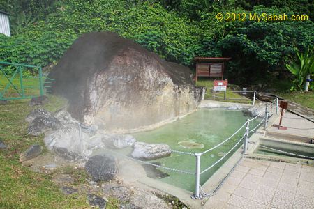 source of Poring Hot Springs