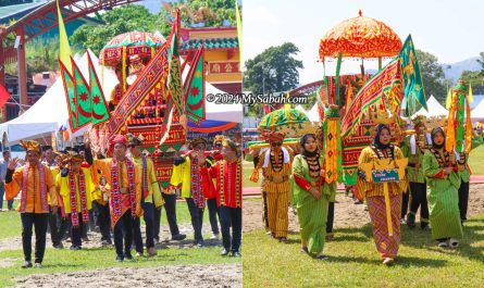 Left: Usungan of Bajau Sama. Right: Usunan of Iranun people