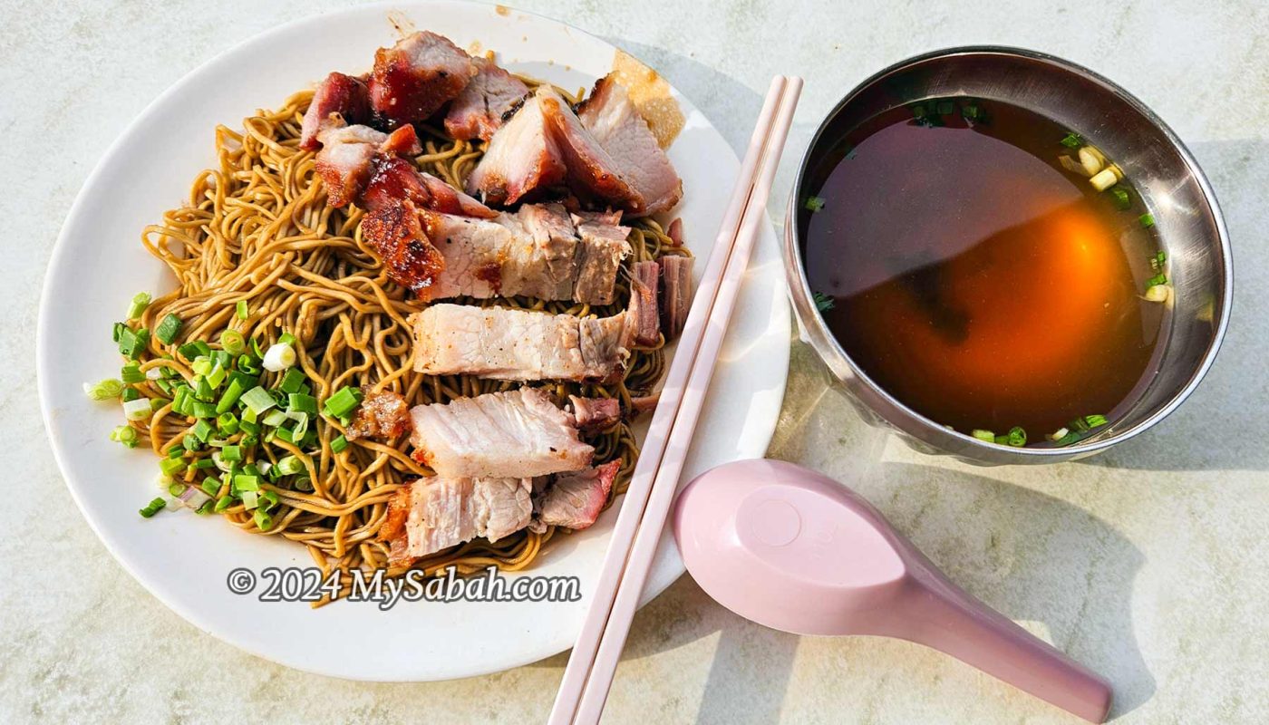 Kon Lau Mee or Kolo Mee of Sabah