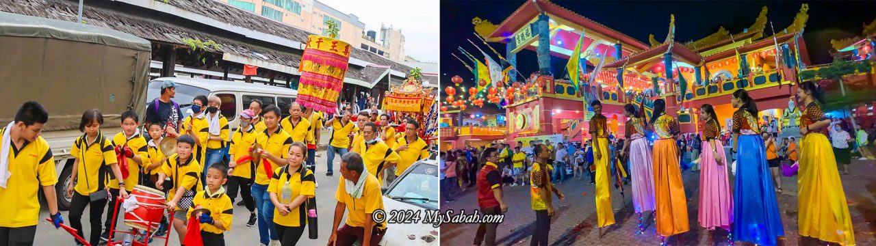 Chingay parade of Sabah