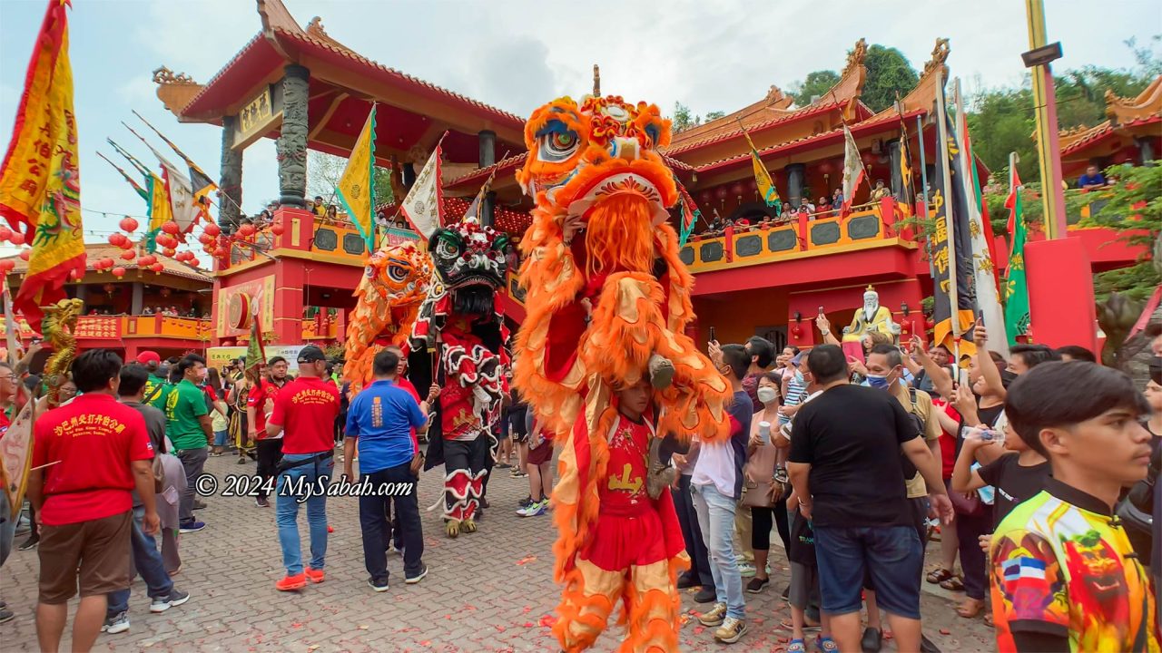 Chingay parade at Fook Tet Kung Temple (兵南邦福德宫)