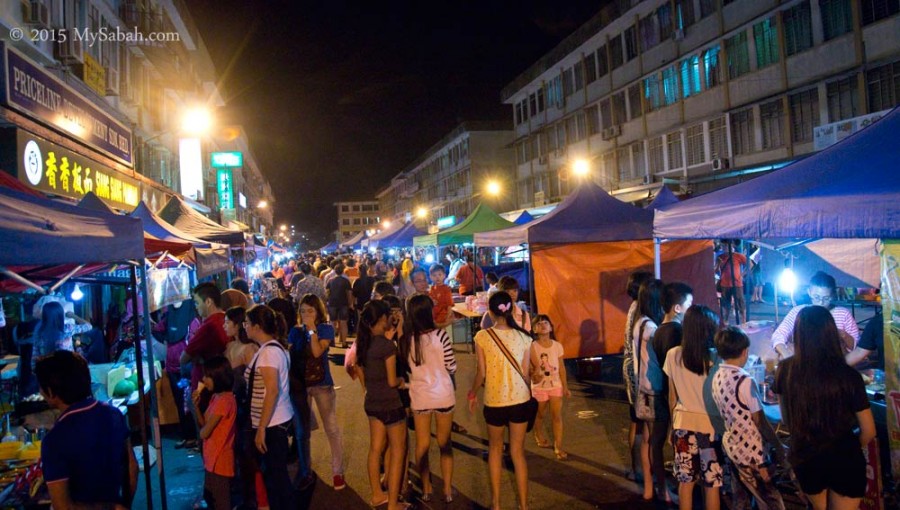 Kim Fung Night Market of Sandakan City - MySabah.com