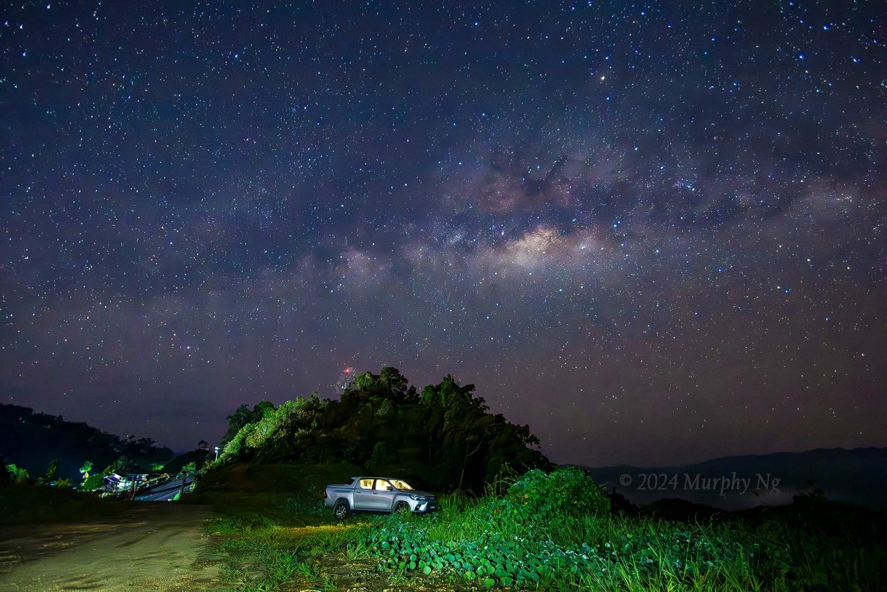 Starry sky of Sugud. Photo taken in May 2024.