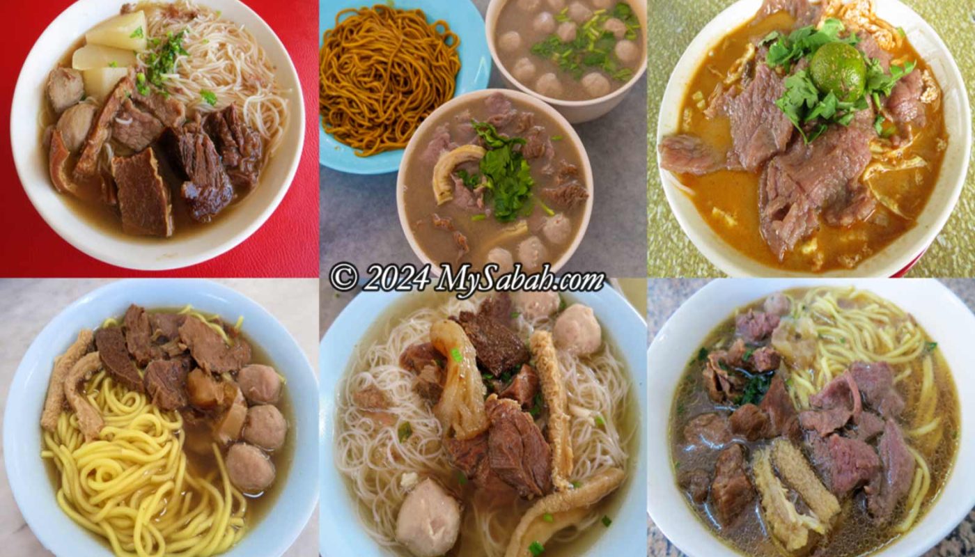 Ngiu Chap (Beef Noodle) of Sabah