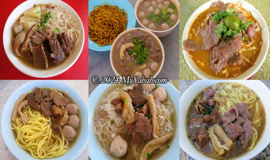 The Best Ngiu Chap (Beef Noodle) of Sabah