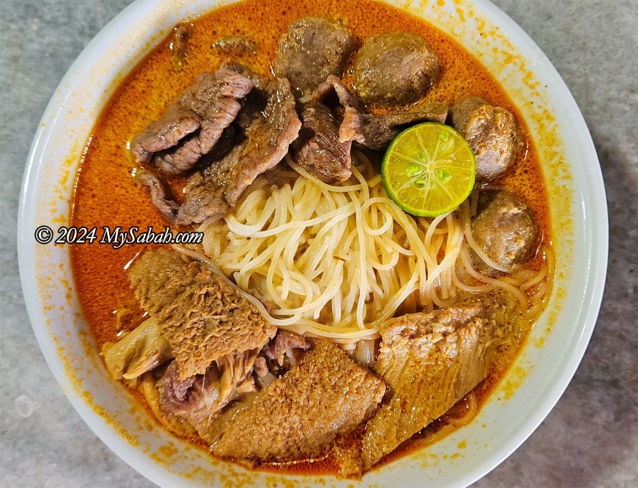 Ngiu Chap (Beef Noodle) of Yii Siang Hainan Ngiu Chap (忆香海南牛什)