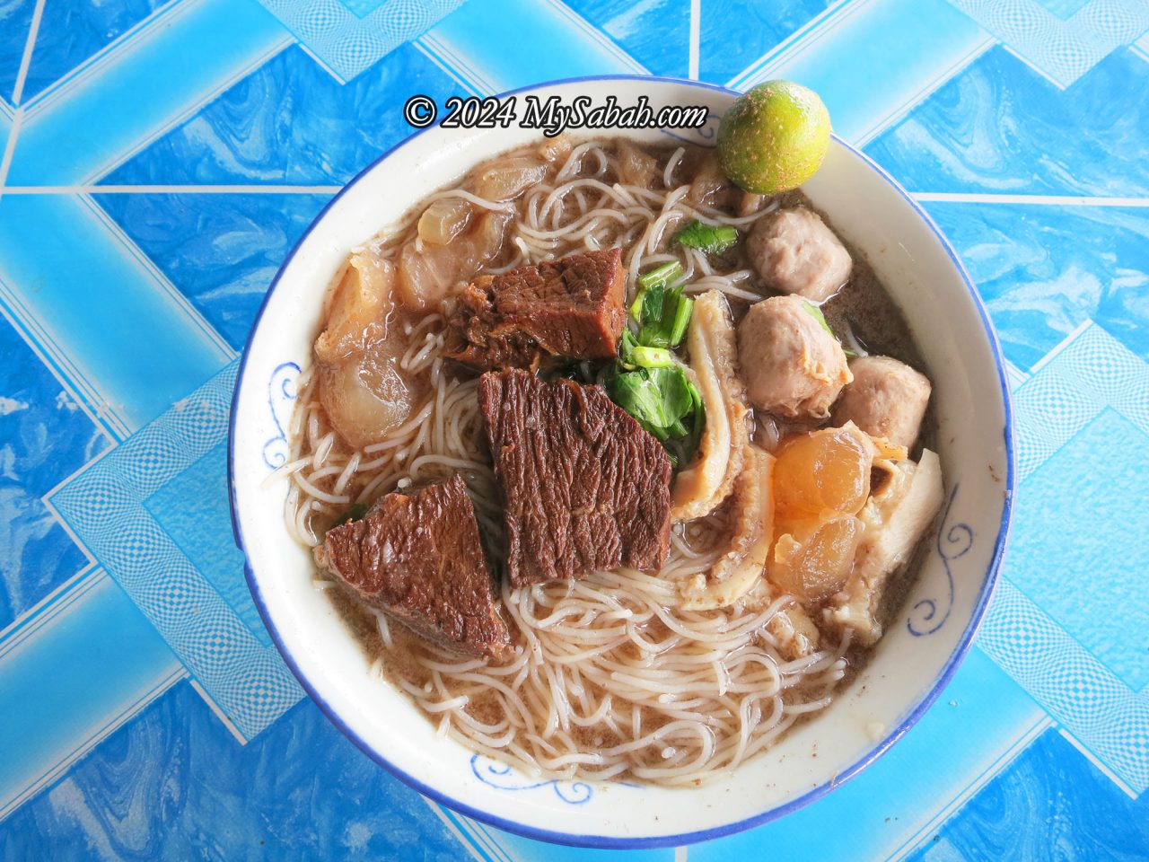 Ngiu Chap (Beef Noodle) of Mee Sup Pipin